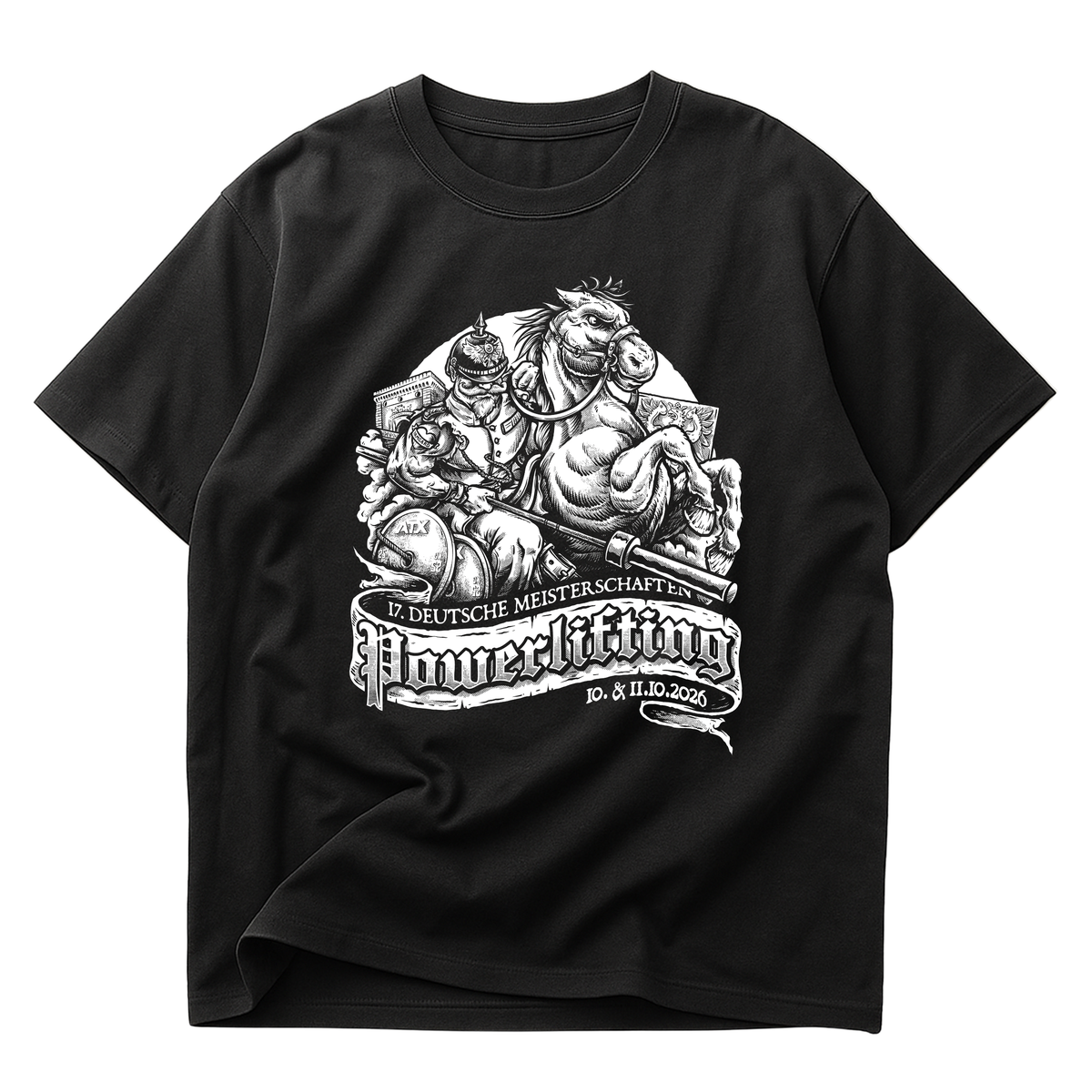 GDFPF 17. Deutsche Meisterschaft - Oversized Shirt