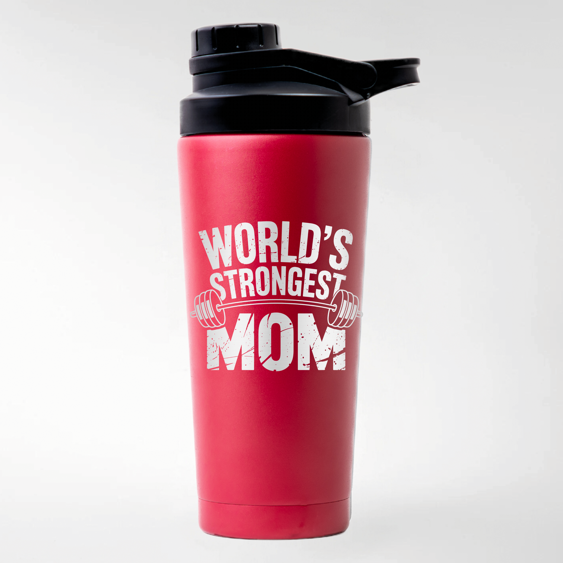 WORLDS STRONGEST MOM - EDELSTAHL SHAKER