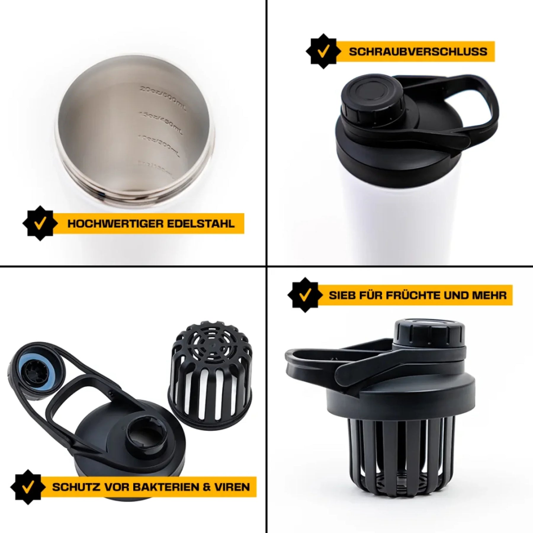 WHEYNNIE PUMP - STAINLESS STEEL SHAKER