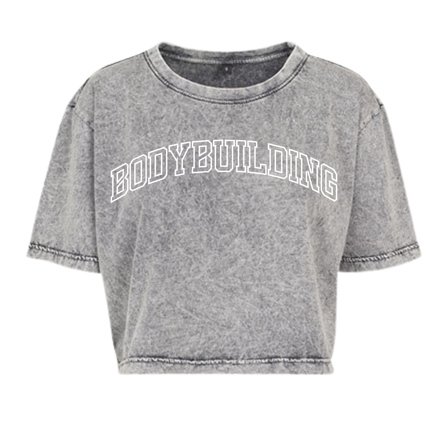 Washed Cropped Tee