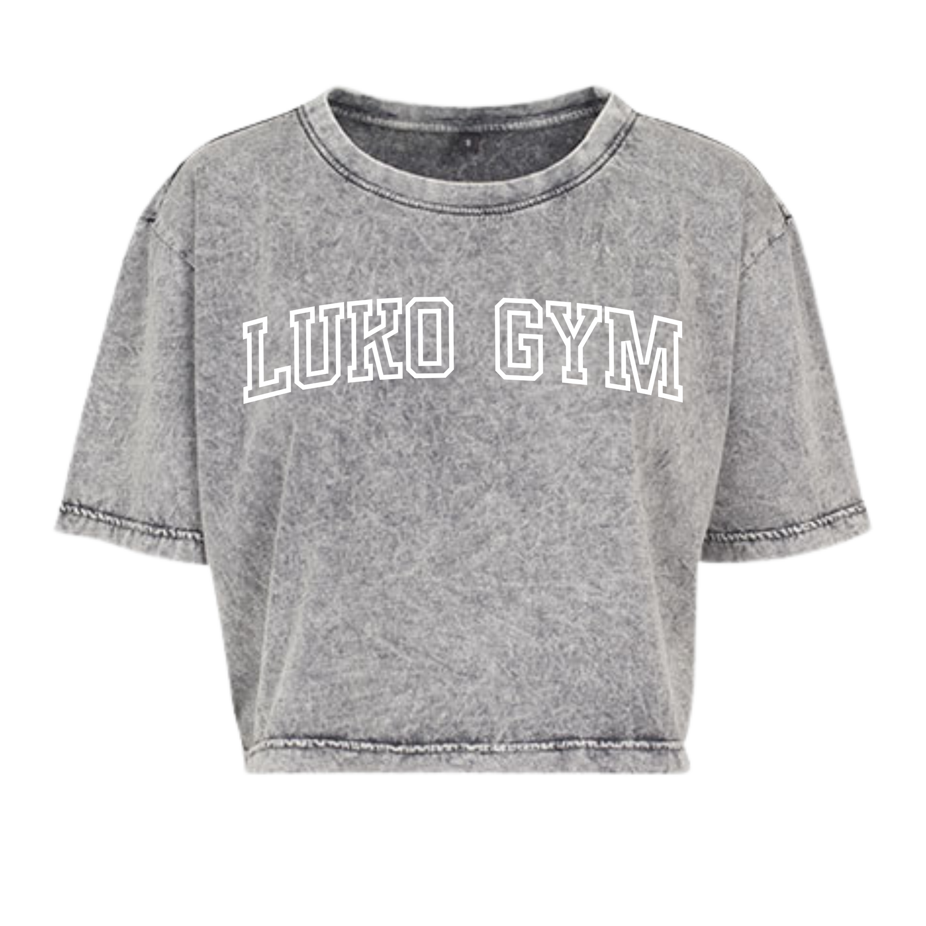 Washed Cropped Tee