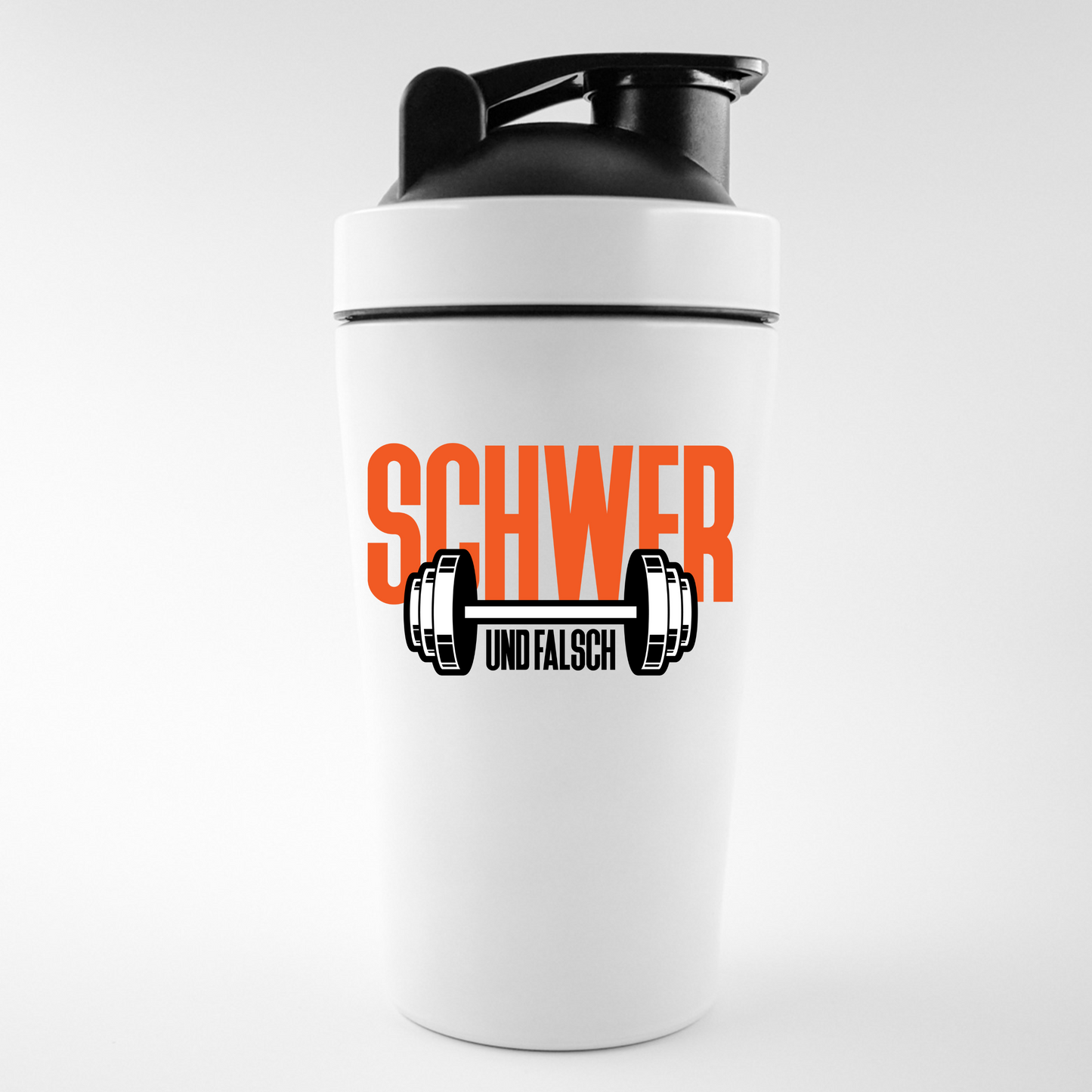 SCHWER UND FALSCH - EDELSTAHL SHAKER