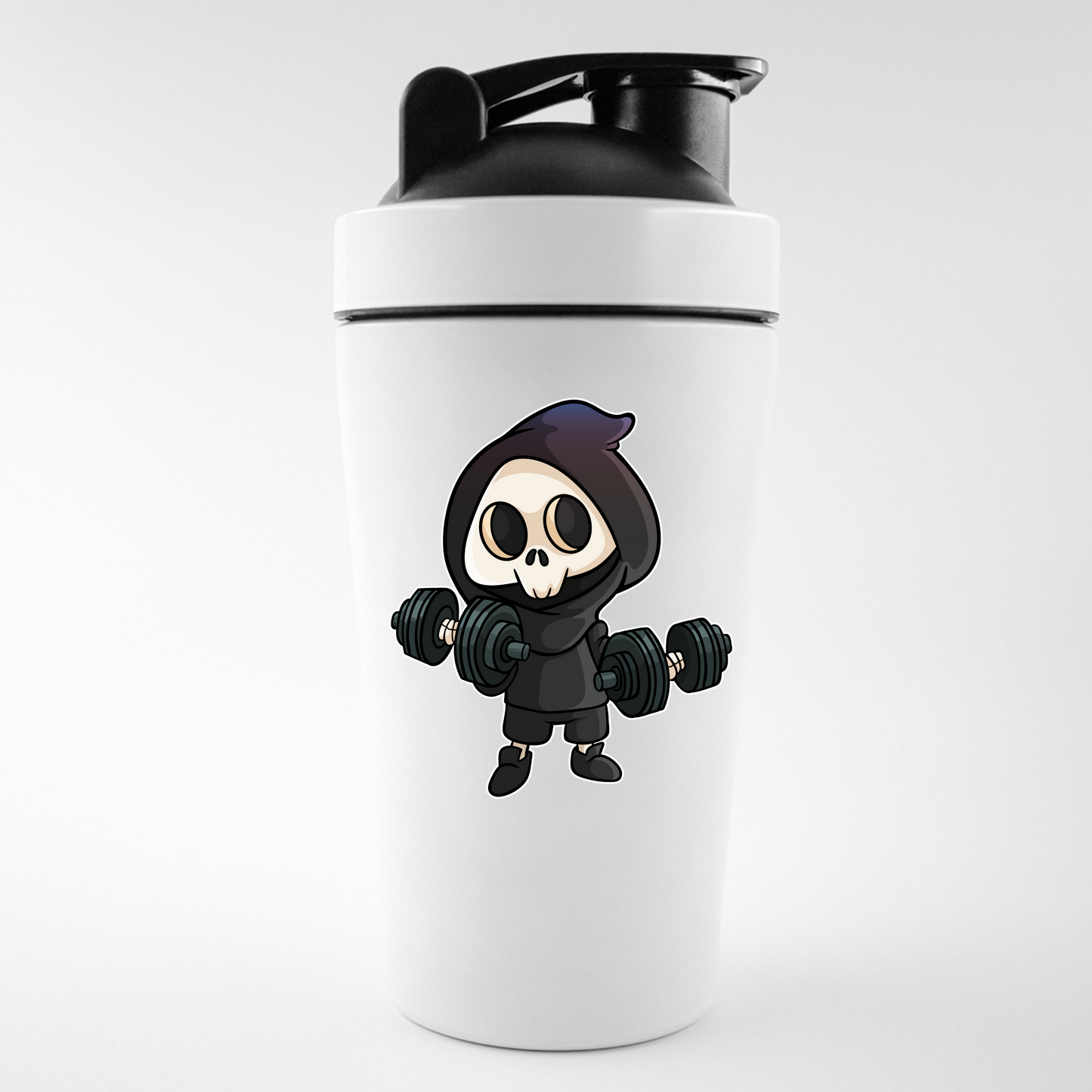 GYM SKELETT - EDELSTAHL SHAKER