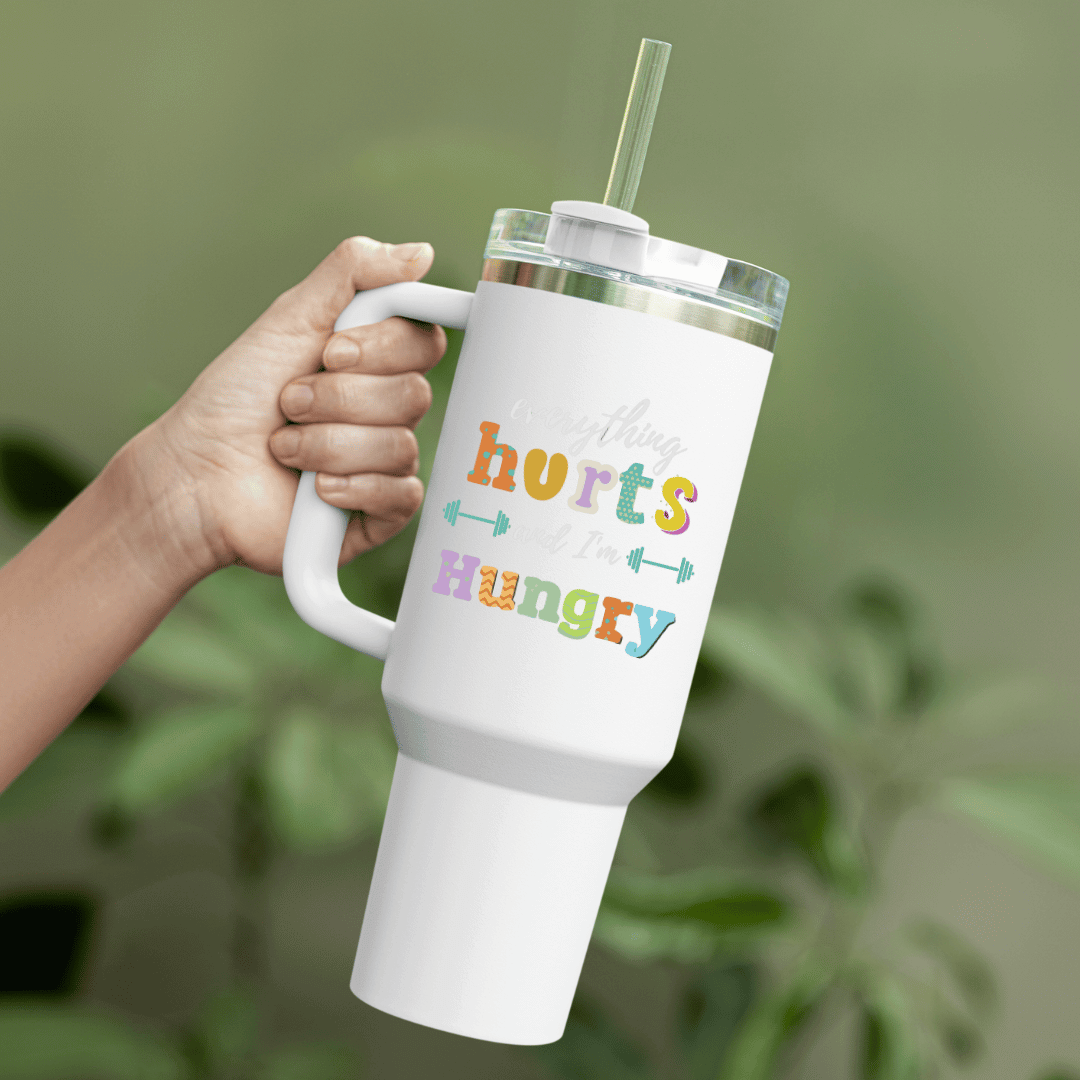 EVERYTHING HURTS AND I'M HUNGRY - THERMO CUP