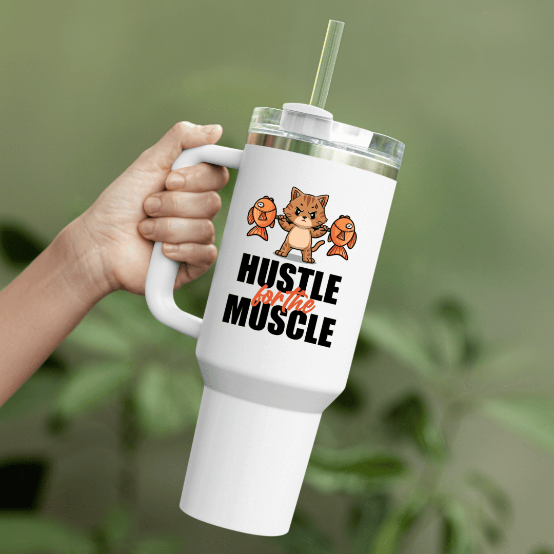 HUSTLE FOR THE MUSCLE - THERMO CUP