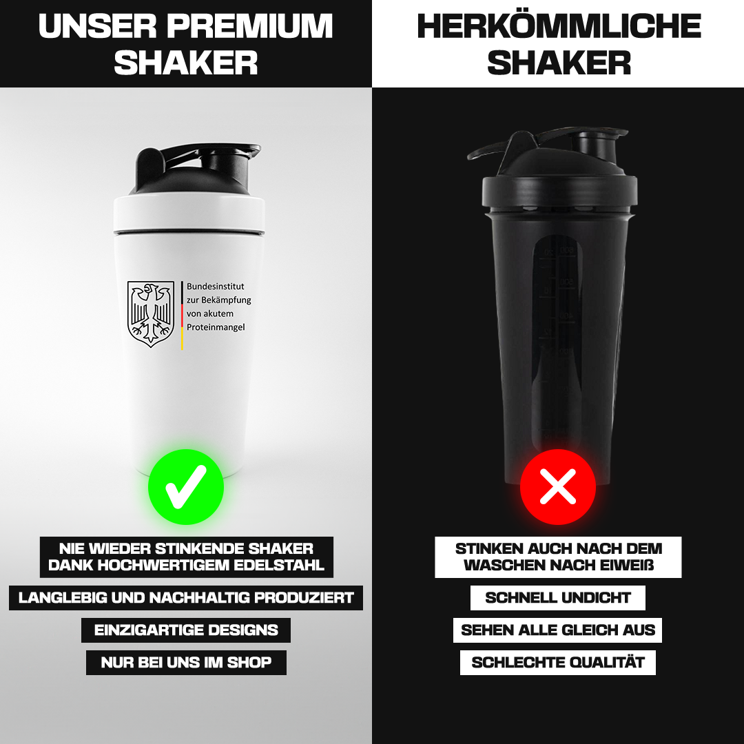 BUNDESINSTITUT PROTEINMANGEL - EDELSTAHL SHAKER