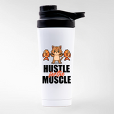 HUSTLE FOR THE MUSCLE - EDELSTAHL SHAKER