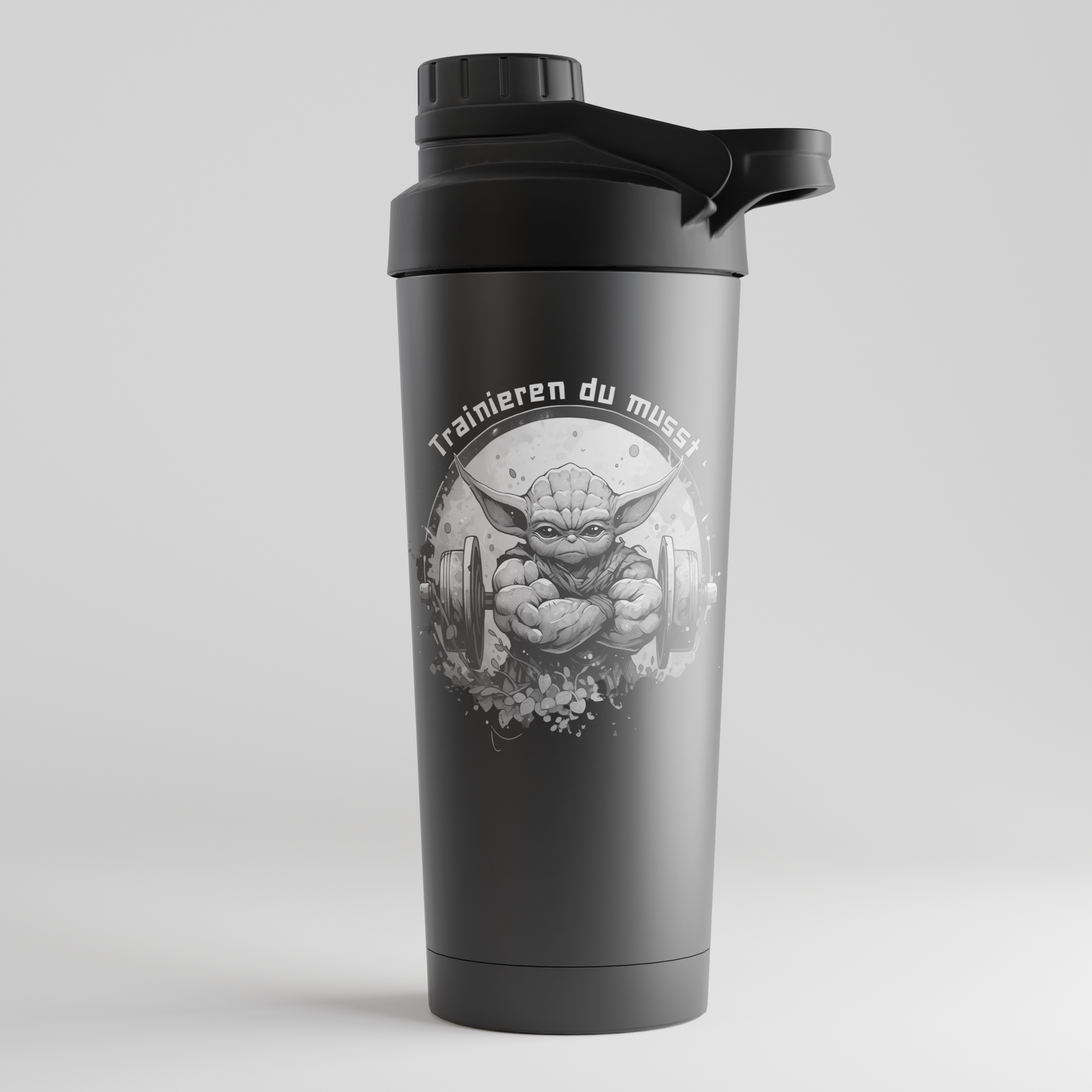 YOU MUST TRAIN - STAINLESS STEEL SHAKER
