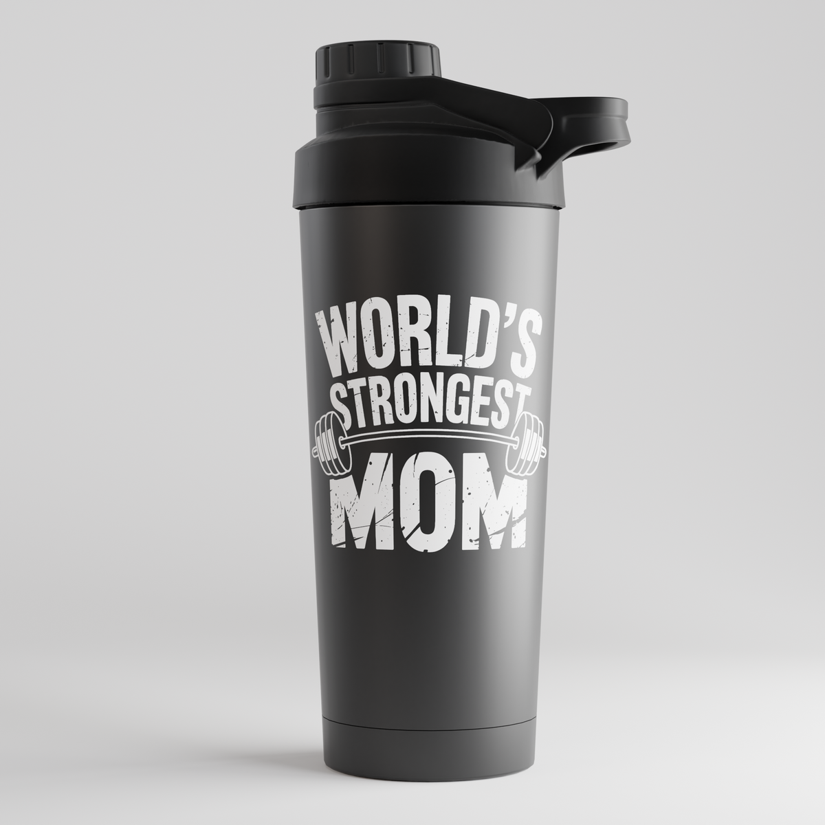 WORLDS STRONGEST MOM - EDELSTAHL SHAKER