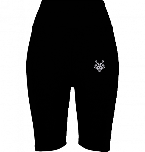 PREMIUM HIGH WAIST RADLER LEGGINGS - STICK LOGO