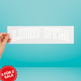 Bügelbild - LUKO GYM