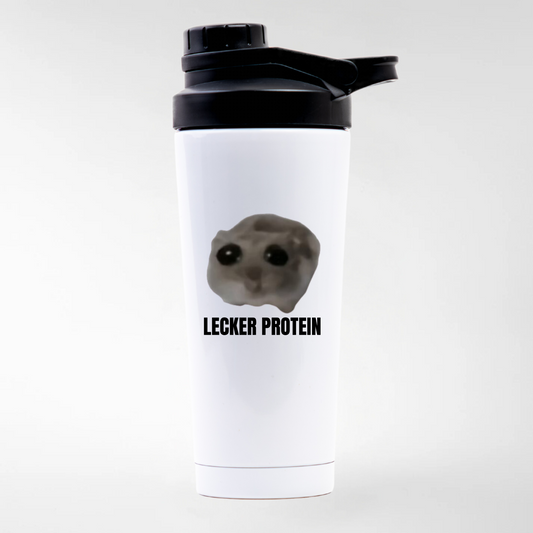 LECKER PROTEIN - EDELSTAHL SHAKER