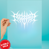 Bügelbild - Hardcore