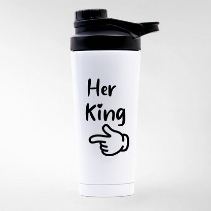 HER KING - EDELSTAHL SHAKER