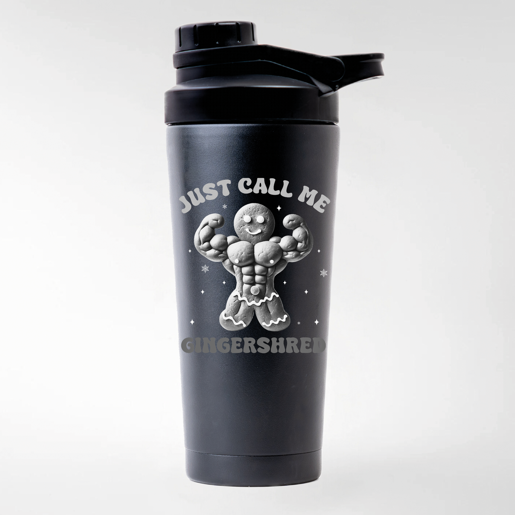 Gingershred Man - EDELSTAHL SHAKER