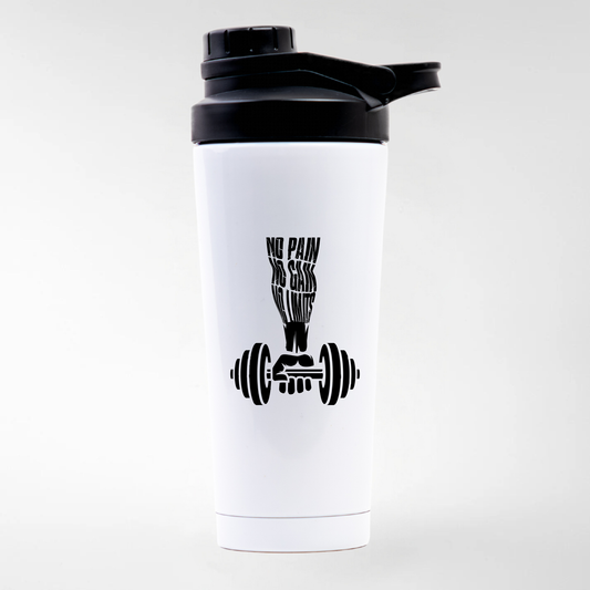 NO PAIN NO GAIN - STAINLESS STEEL SHAKER