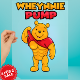Bügelbild - Wheynnie Pump