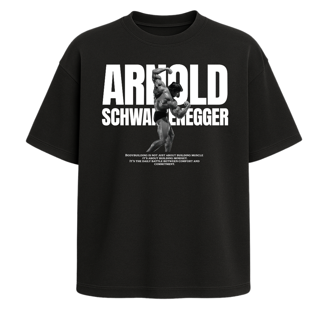 Arnold-Bodybuilding Motivation - Oversized Shirt