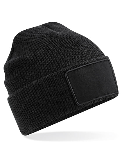Beanie mit abnehmbarem Patch - kompatibel mit personalisierbarem LUKO GYM Patch mit Klett