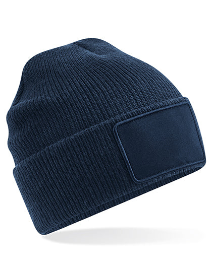 Beanie mit abnehmbarem Patch - kompatibel mit personalisierbarem LUKO GYM Patch mit Klett