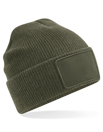Beanie mit abnehmbarem Patch - kompatibel mit personalisierbarem LUKO GYM Patch mit Klett