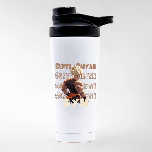 SUPER SAIYAN GYM - STAINLESS STEEL SHAKER