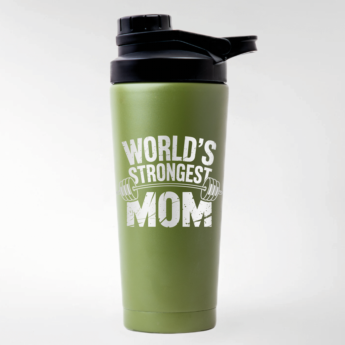 WORLDS STRONGEST MOM - EDELSTAHL SHAKER