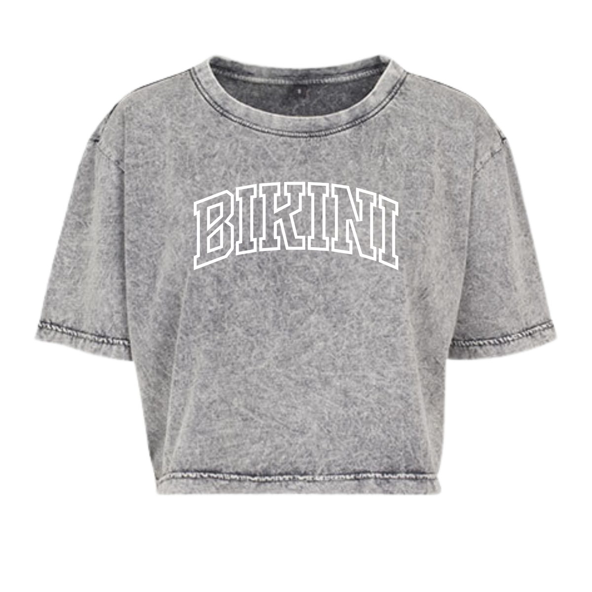 Washed Cropped Tee