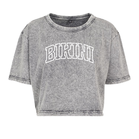 Washed Cropped Tee