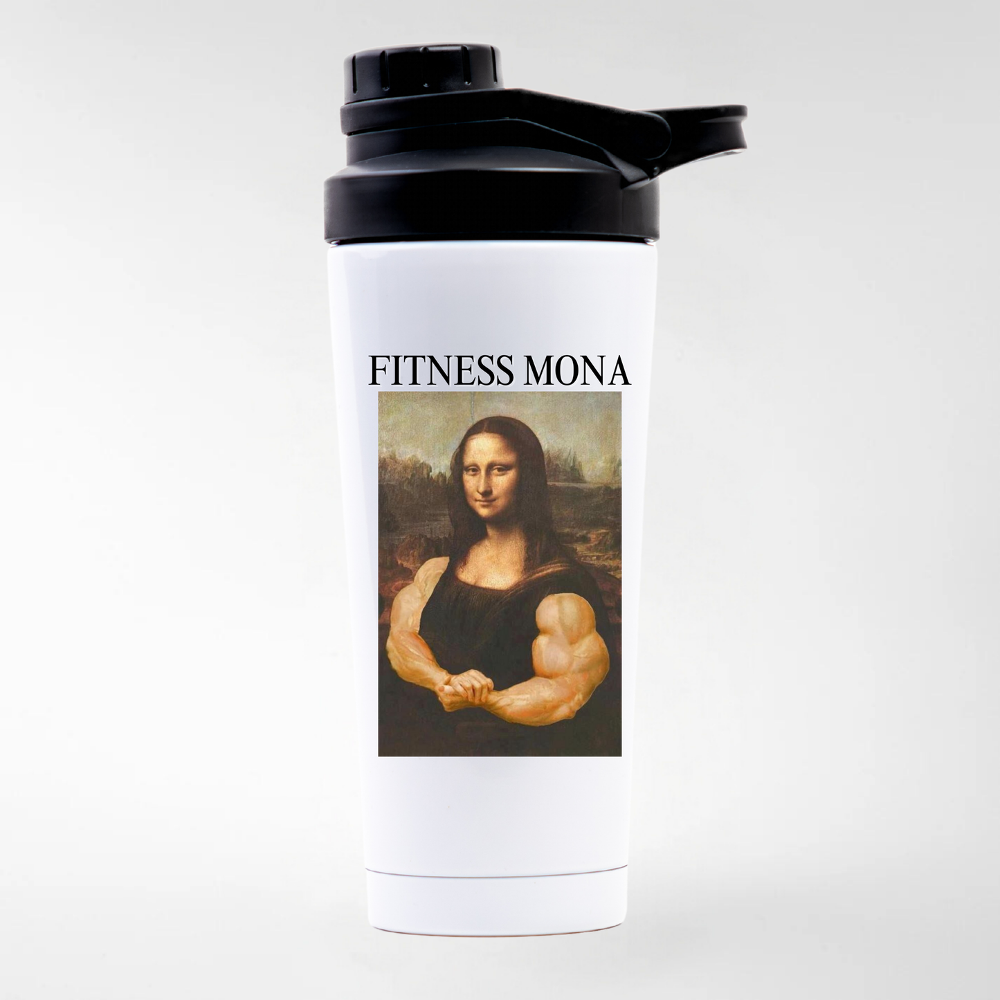 FITNESS MONA - STAINLESS STEEL SHAKER