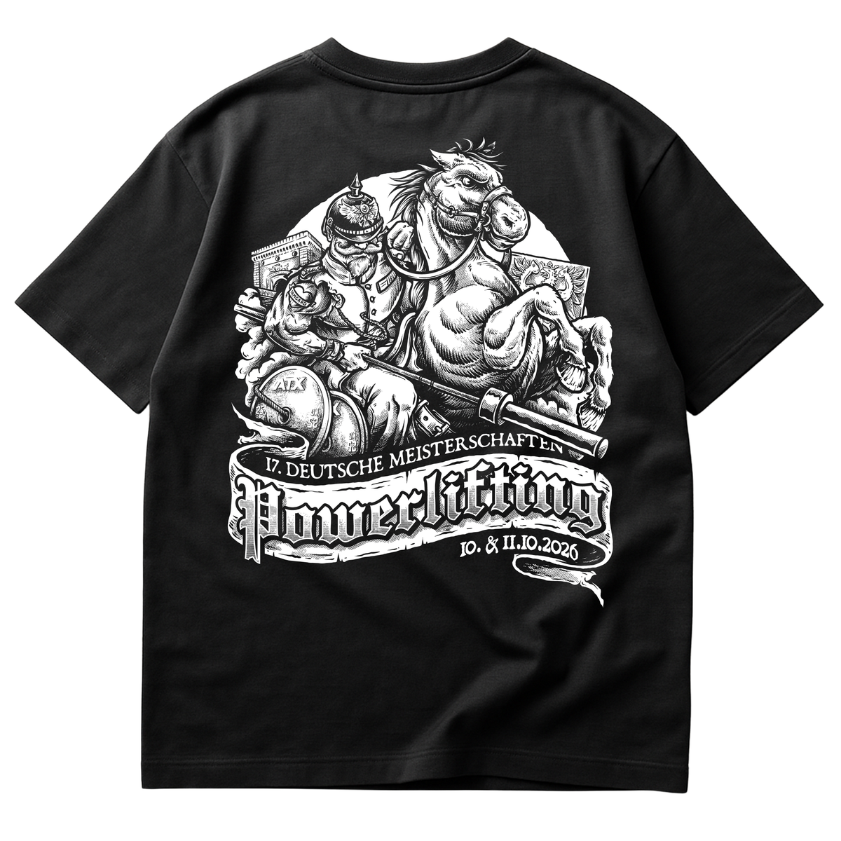 GDFPF 17. Deutsche Meisterschaft - Oversized Shirt