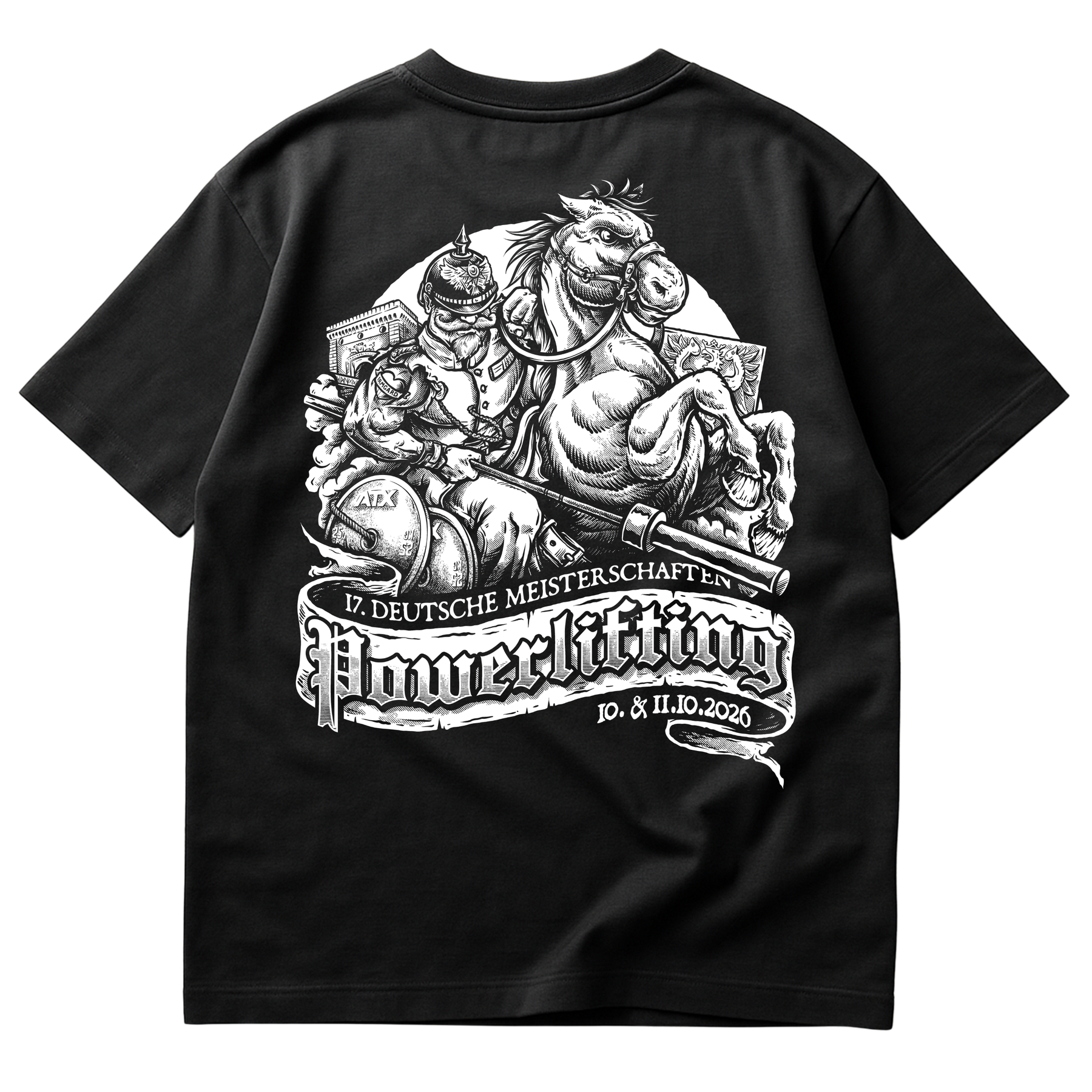 GDFPF 17. Deutsche Meisterschaft - Oversized Shirt