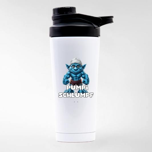 PUMPI SMURF - STAINLESS STEEL SHAKER