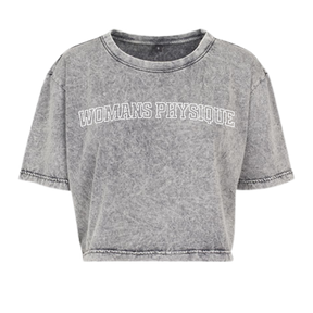 Washed Cropped Tee