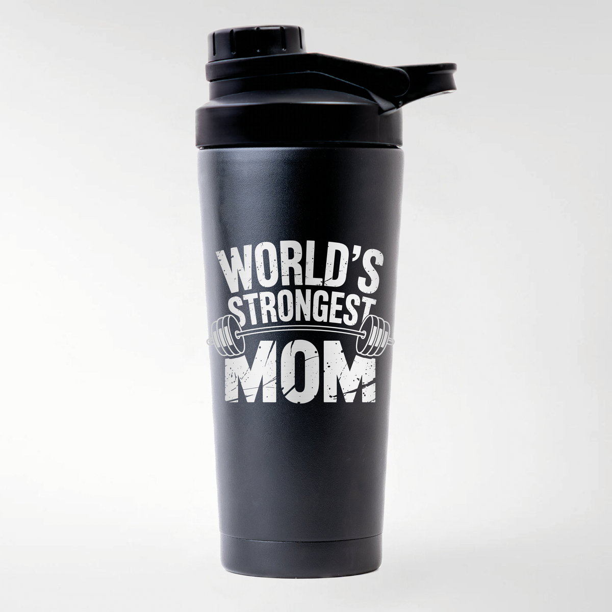 WORLDS STRONGEST MOM - EDELSTAHL SHAKER