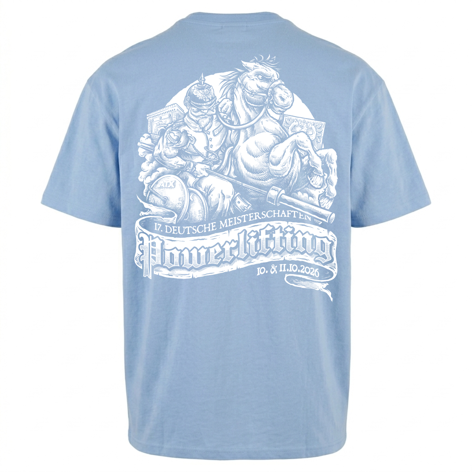 GDFPF 17. Deutsche Meisterschaft - Oversized Shirt