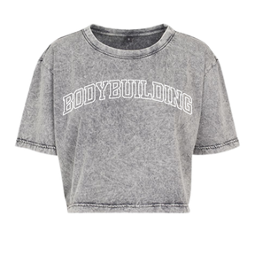 Washed Cropped Tee