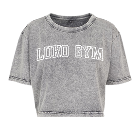 Washed Cropped Tee