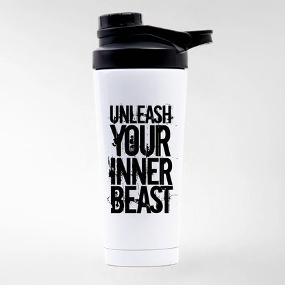 UNLEASH YOUR INNER BEAST - EDELSTAHL SHAKER