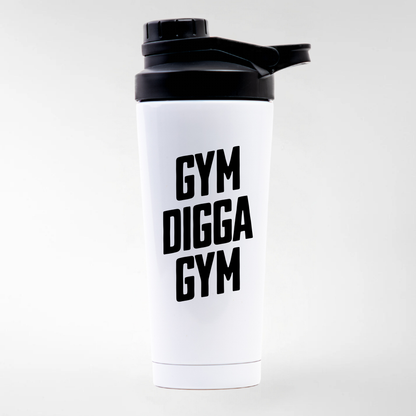 GYM DIGGA GYM - EDELSTAHL SHAKER