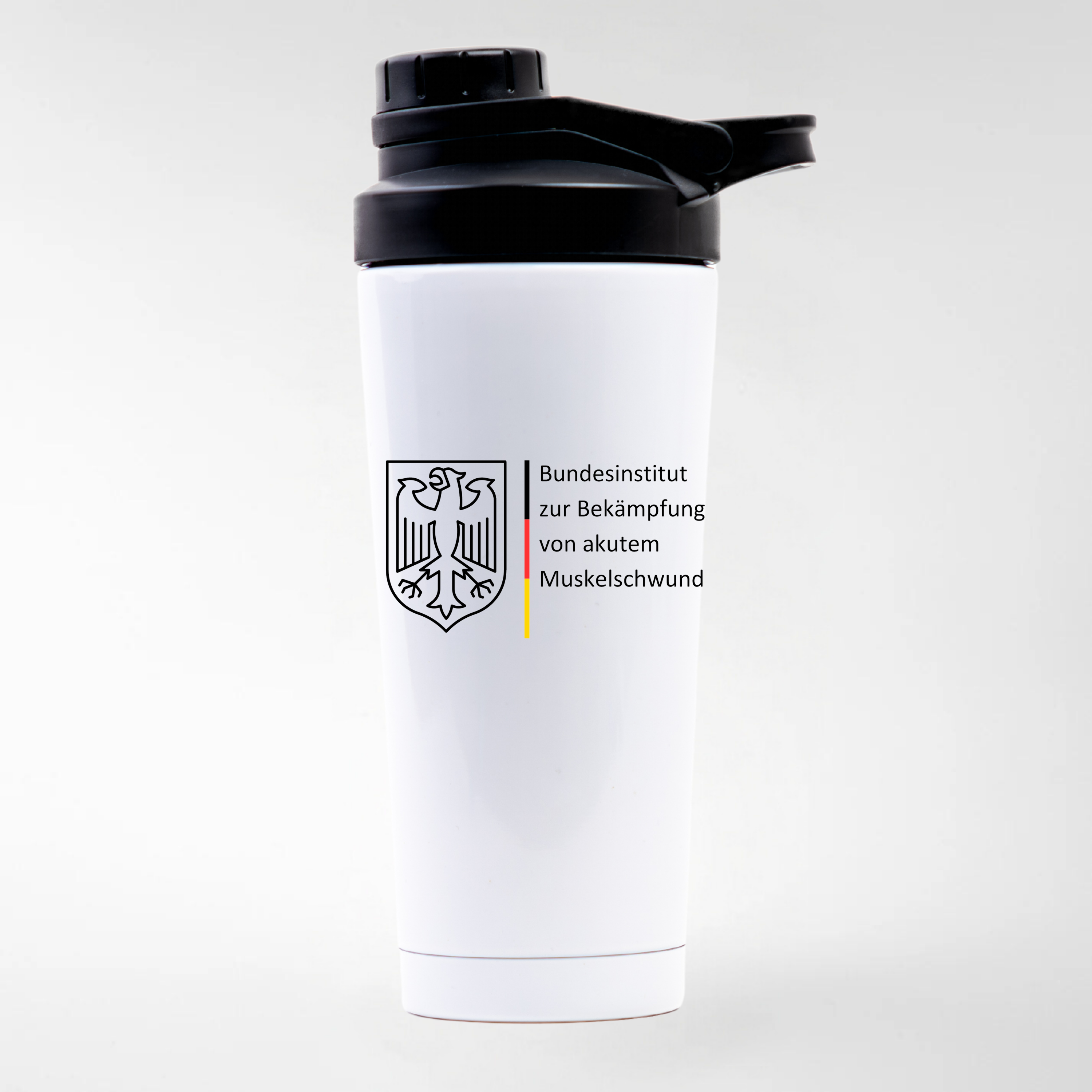 BUNDESINSTITUT MUSKELSCHWUND - EDELSTAHL SHAKER