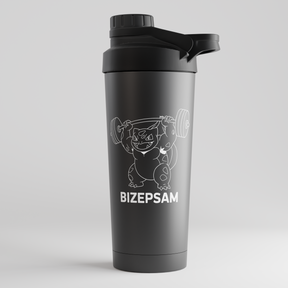 BIZEPSAM 2.0 - EDELSTAHL SHAKER