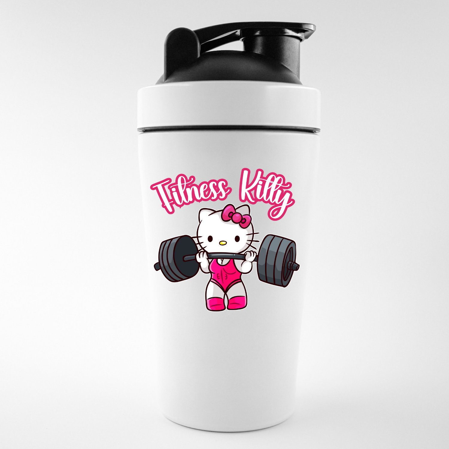 FITNESS KITTY - EDELSTAHL SHAKER – LUKO-GYM