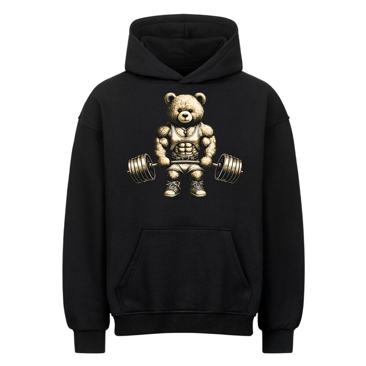 MUSCLE BEAR - Oversized Hoodie