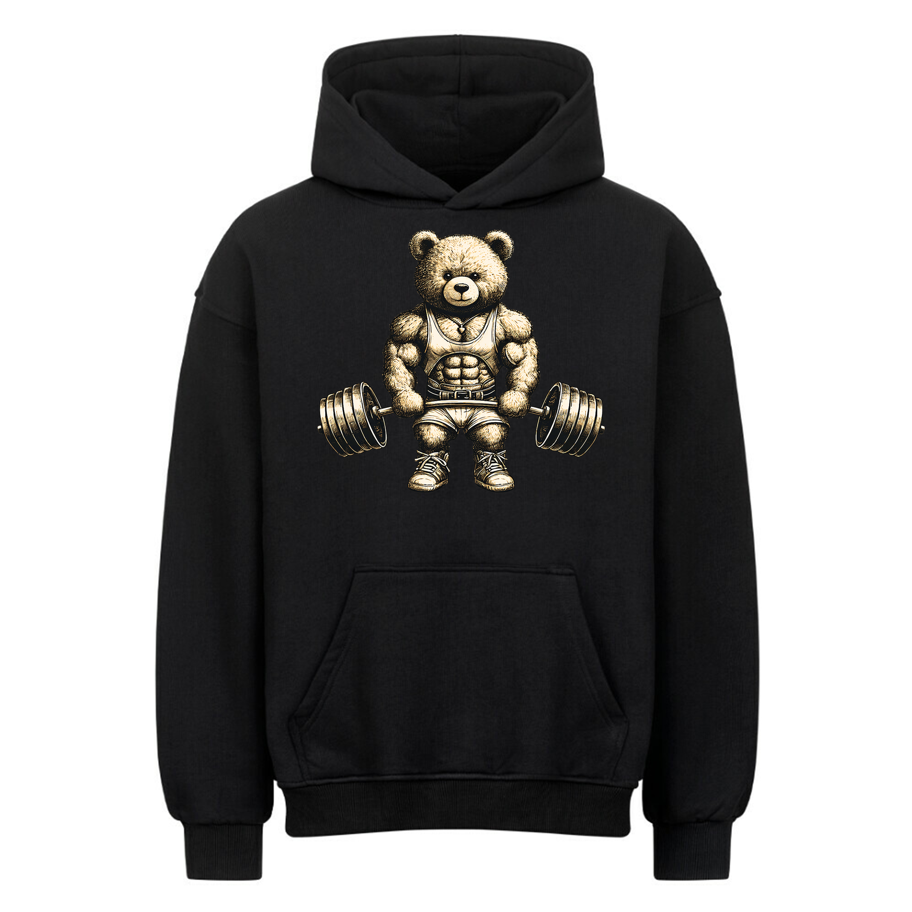 MUSCLE BEAR - Oversized Hoodie