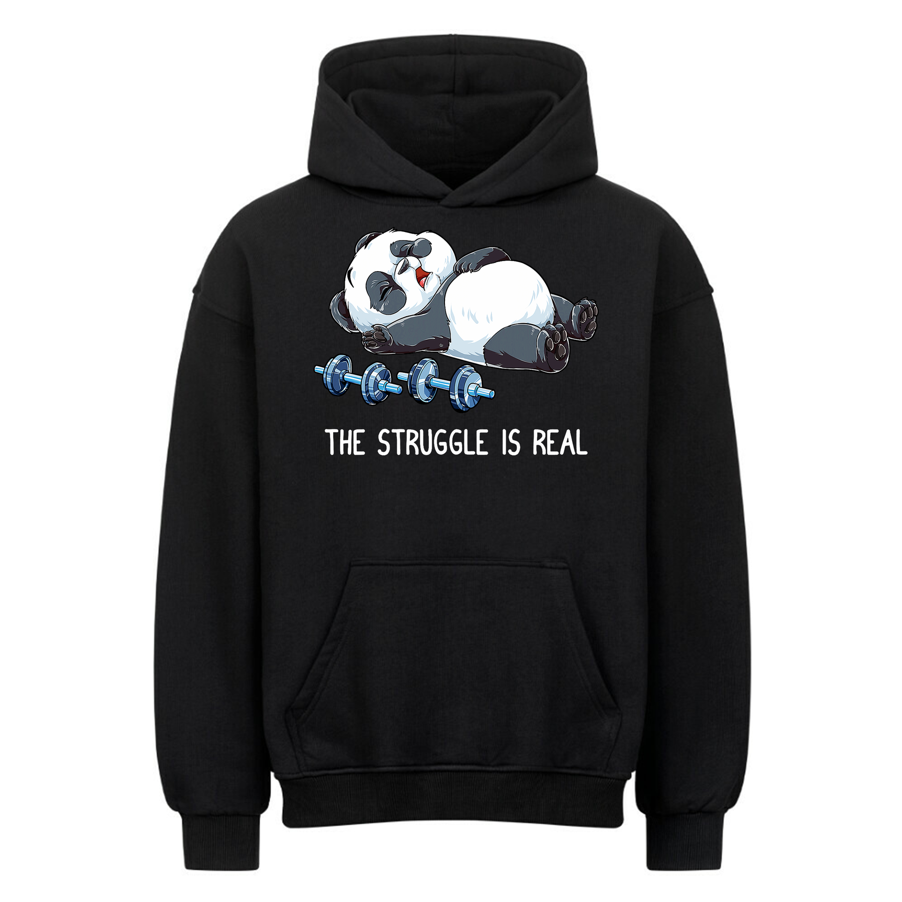 Struggle is real - Oversized Hoodie
