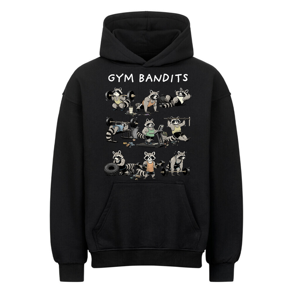 Gym Bandits - Oversized Hoodie