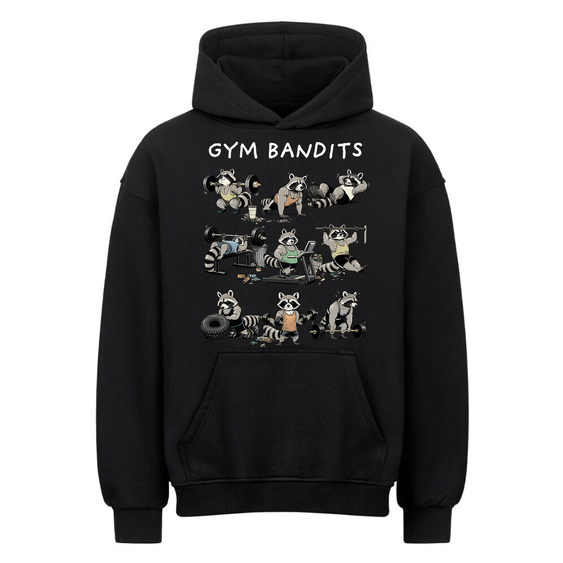 Gym Bandits - Oversized Hoodie