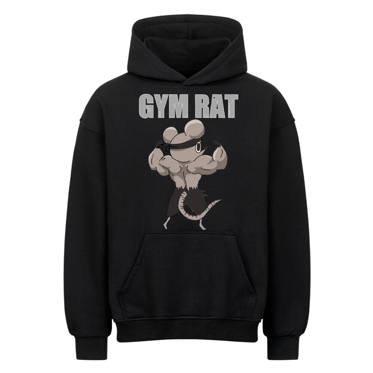 Gym Rat - Oversized Hoodie