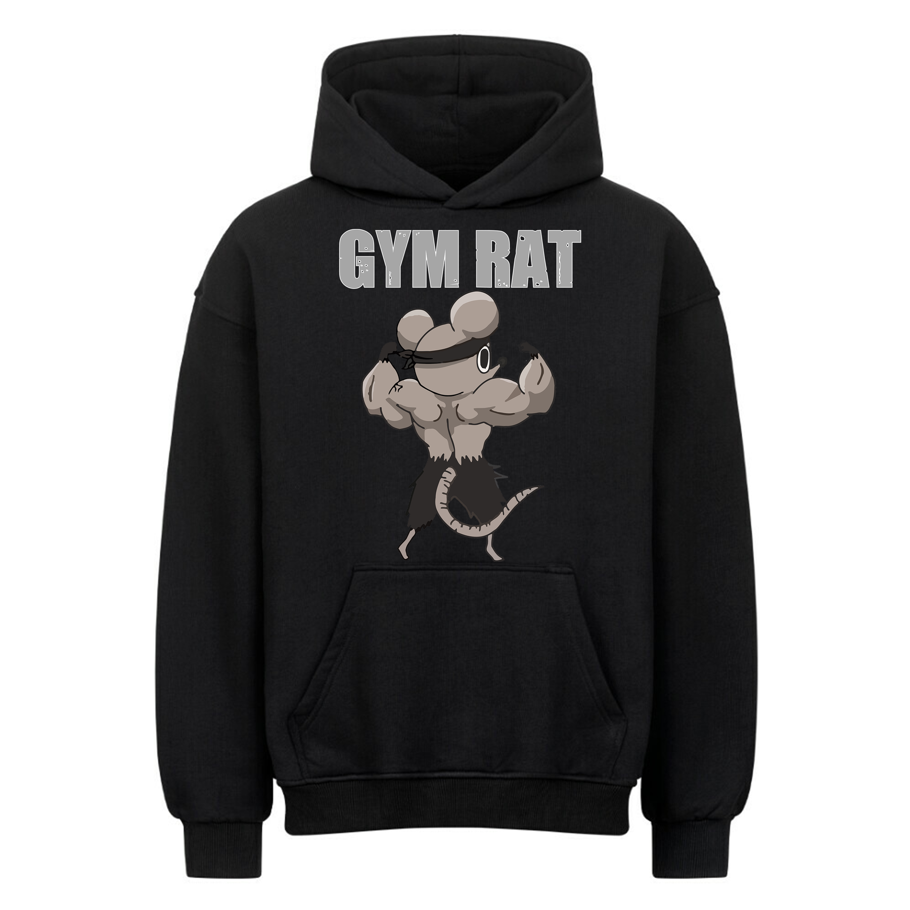 Gym Rat - Oversized Hoodie